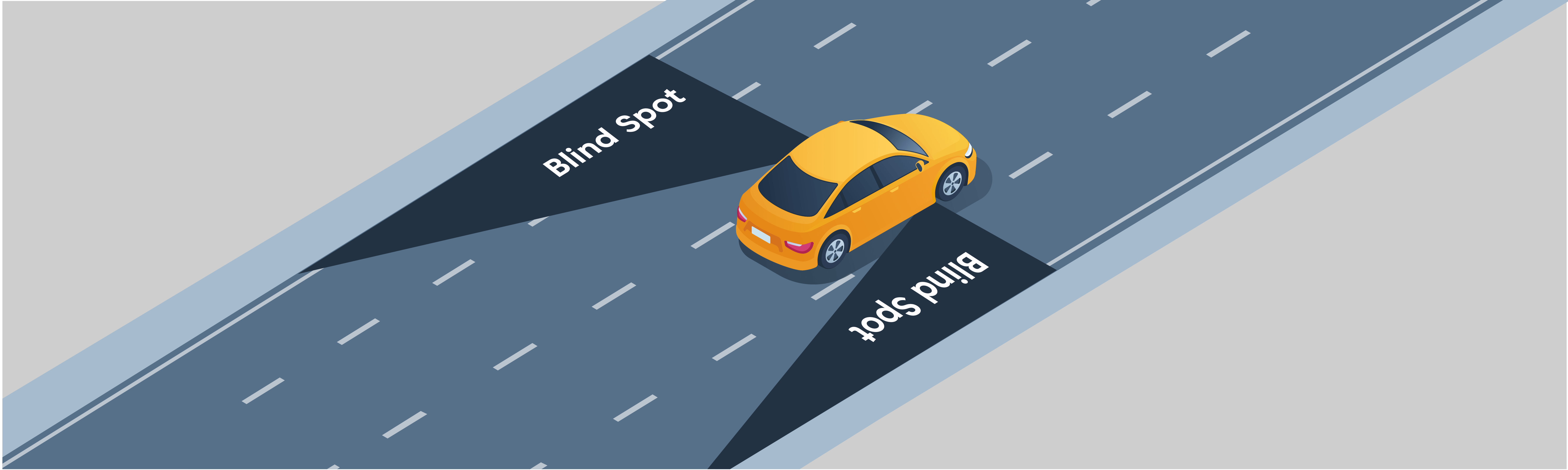 Driving along - How can you keep other drivers out of your blind spots?